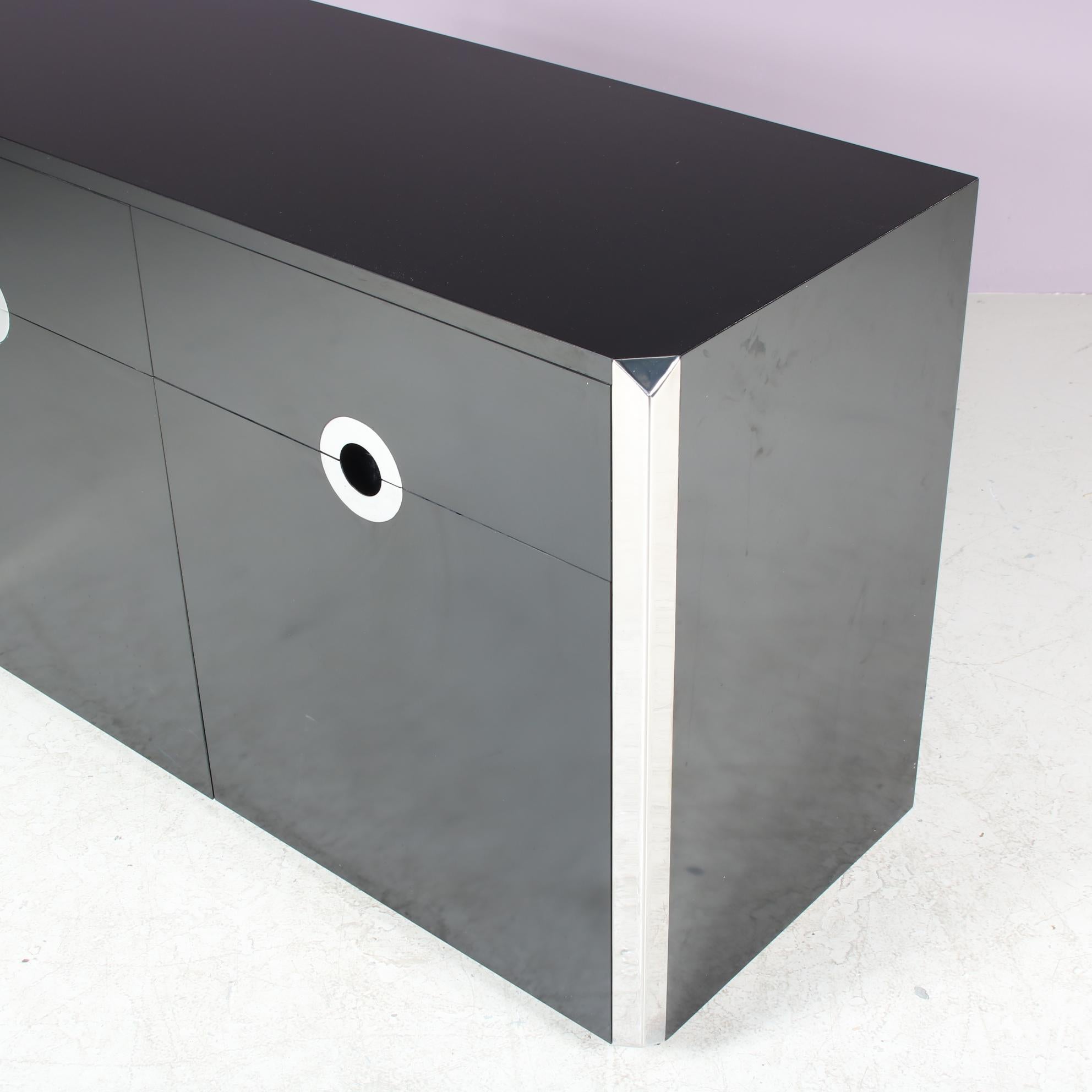 2-Unit Sideboard by Willy Rizzo for Mario Sabot, Italy 1970 2