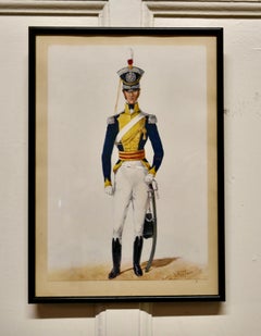 2 Vanity Fair Pictures Military Uniforms by Reginald Augustus Wymer