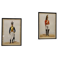 Used 2 Vanity Fair Pictures Military Uniforms by Reginald Augustus Wymer