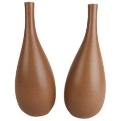 2 Vases Vitrin Gustavsberg Stig Lindberg, Sweden