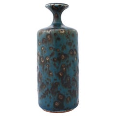 Lovely Blue Vase, Rolf Palm Mölle, Sweden, Scandinavian Modern Vintage