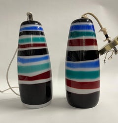 2 Venini Sigaro Hanging Fixtures