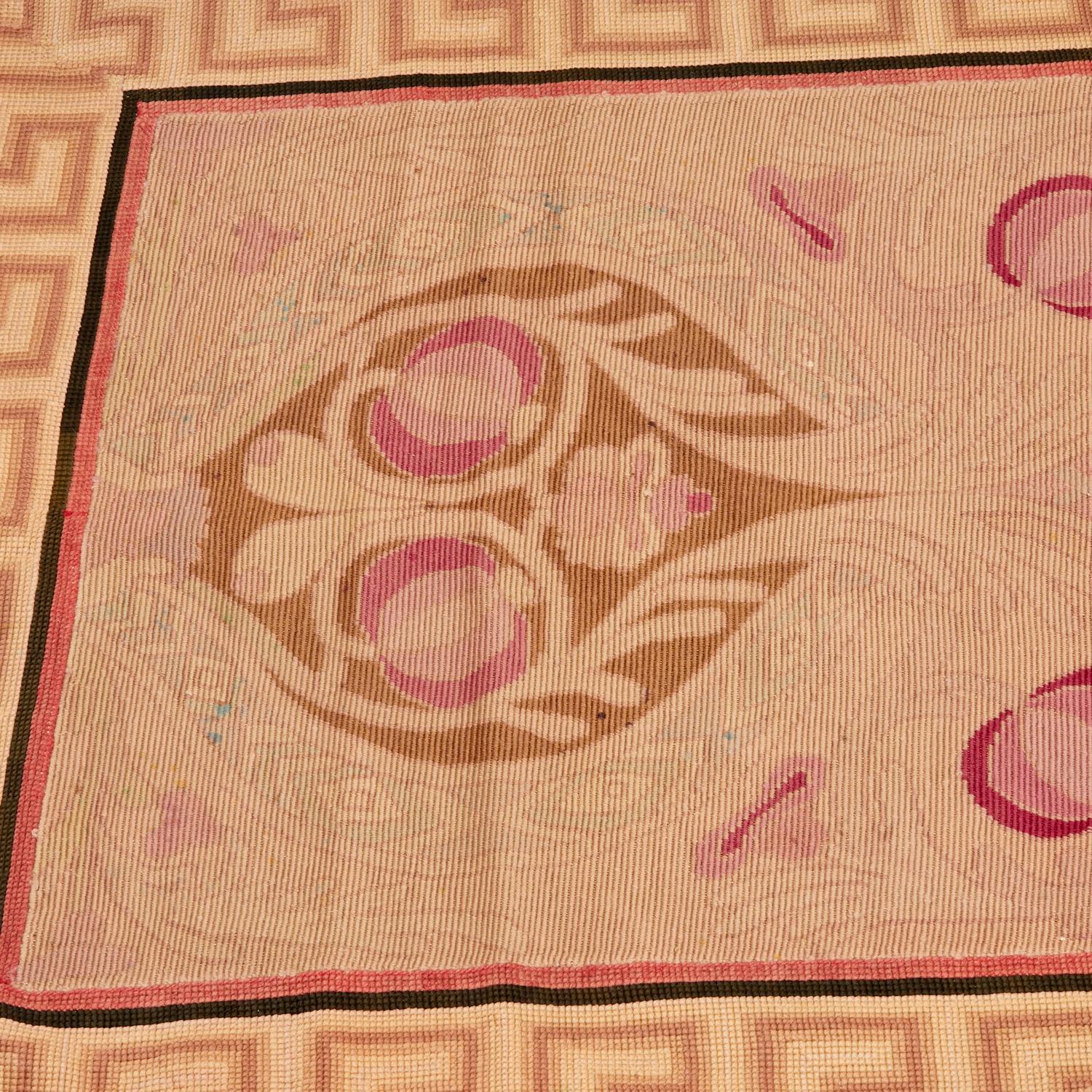 2 Vienna Secessionist Style Art Nouveau Runners, Early 20th Century In Good Condition For Sale In Morristown, NJ