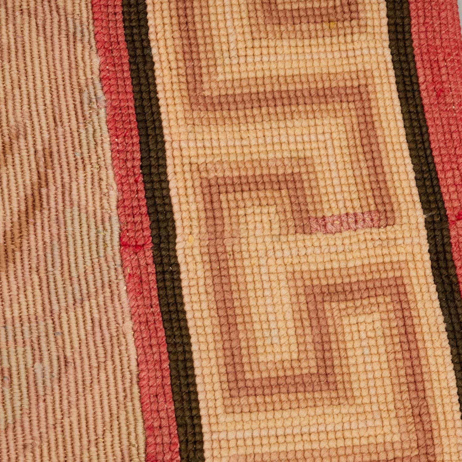 Wool 2 Vienna Secessionist Style Art Nouveau Runners, Early 20th Century For Sale