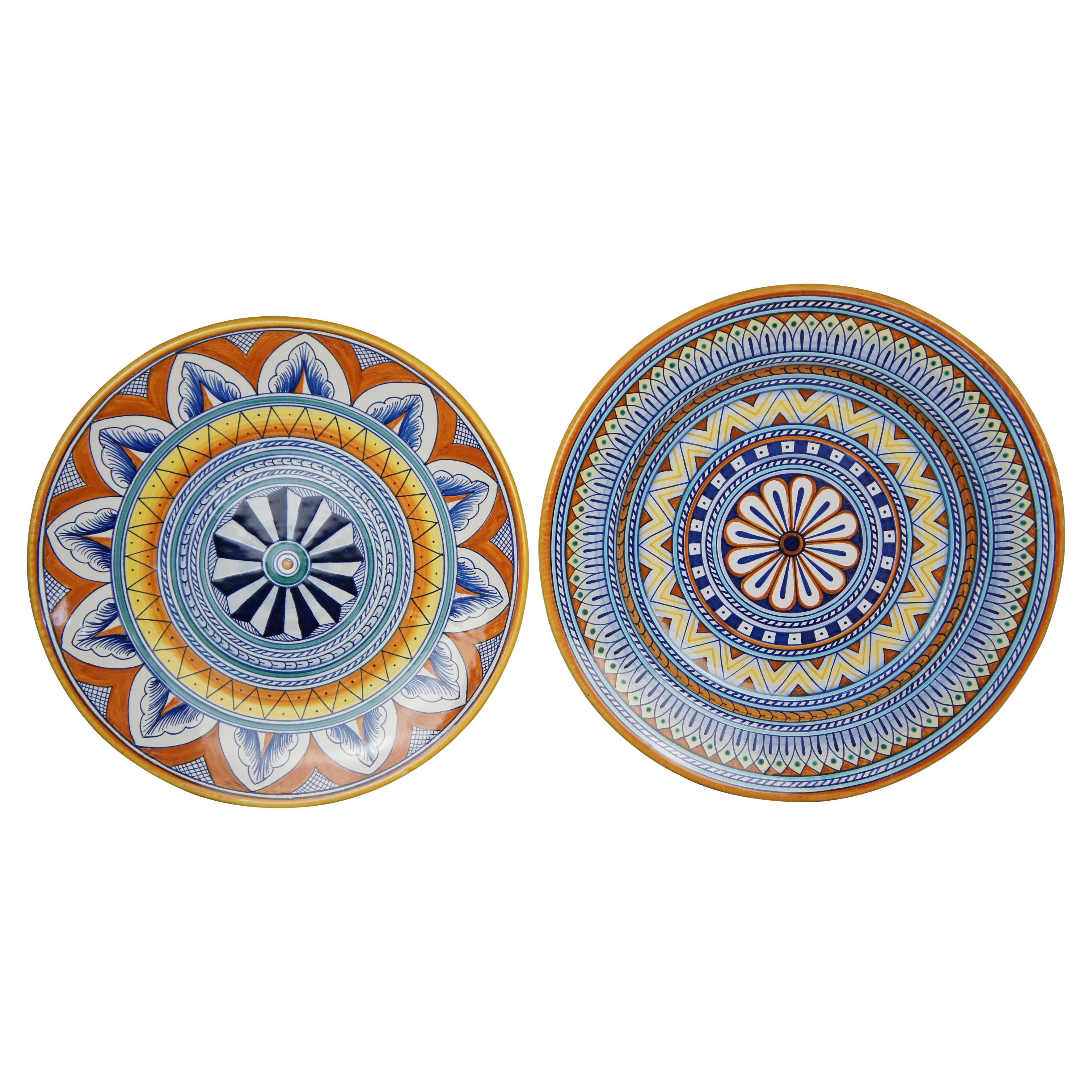 Charger Plate Platters Serveware White Statuary Marble Handcarved