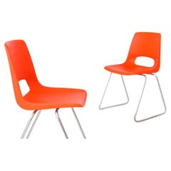 2 Vintage Plastic Chairs, 1970s, Netherlands