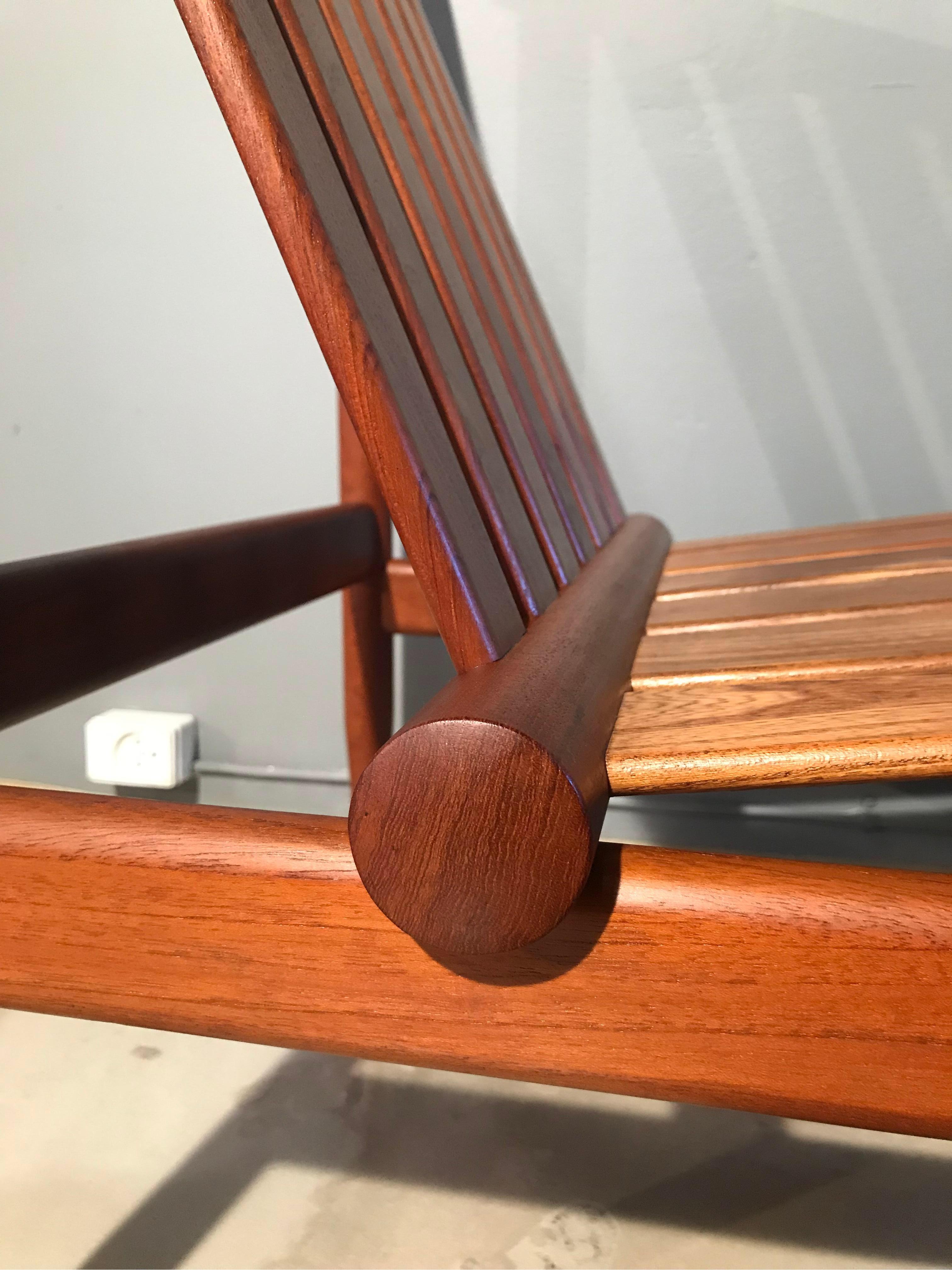 2 Vintage Teak Kai Lyngfeldt Larsen Easy Chairs Model 501 by Søborg Furniture 7