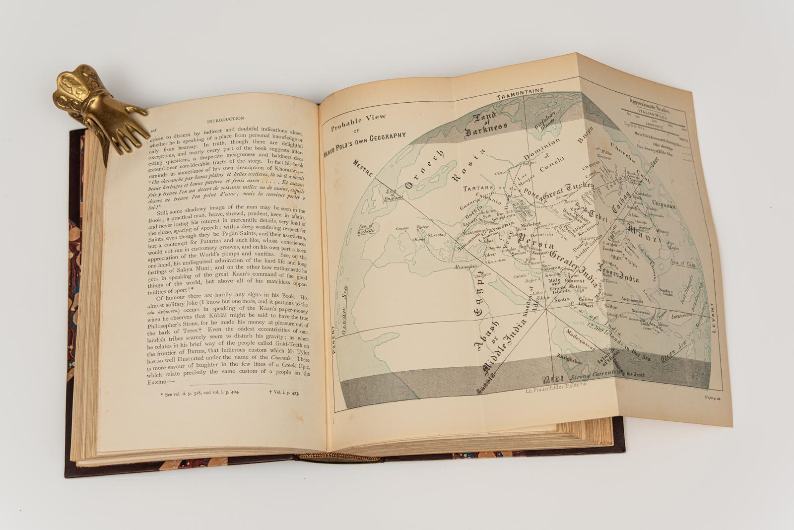 2 Vol. Sir Henry Yule, El libro de Ser Marco Polo Inglés en venta