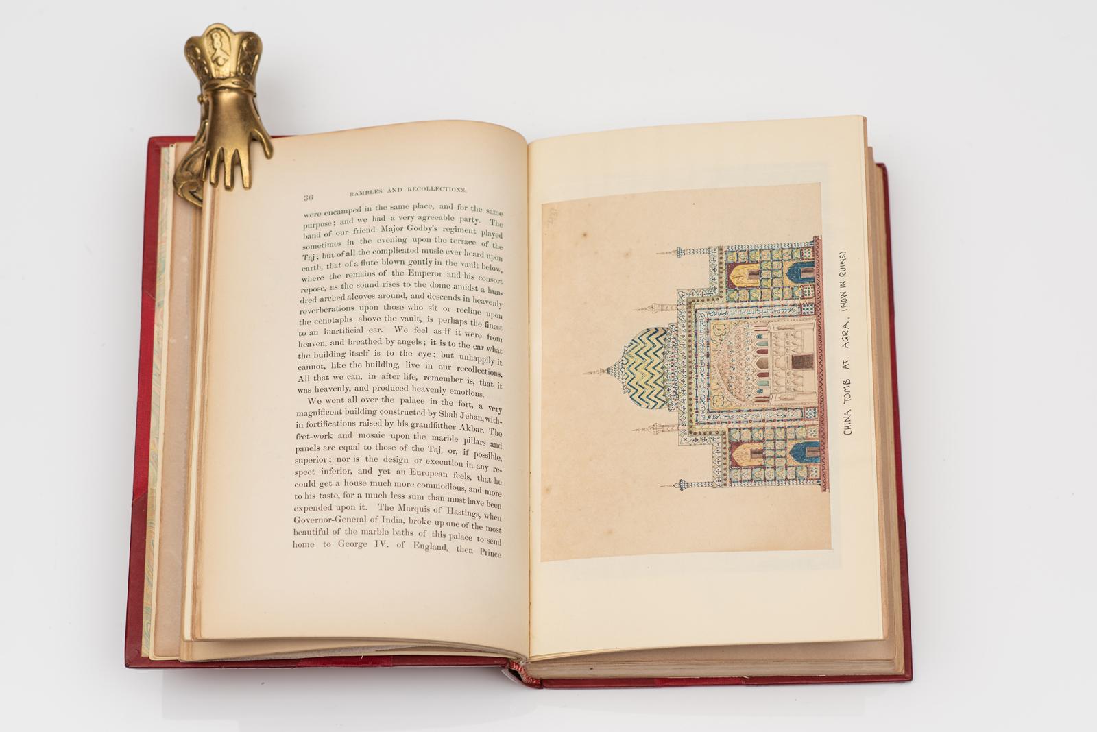 2 Vol. W. H. Sleeman, Divagaciones y recuerdos de un funcionario indio en Bueno estado para la venta en New York, NY