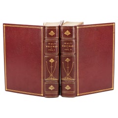 2 vol. Walt Whitman, The Complete Poetry and Prose of Walt Whitman. Deathbed Ed.