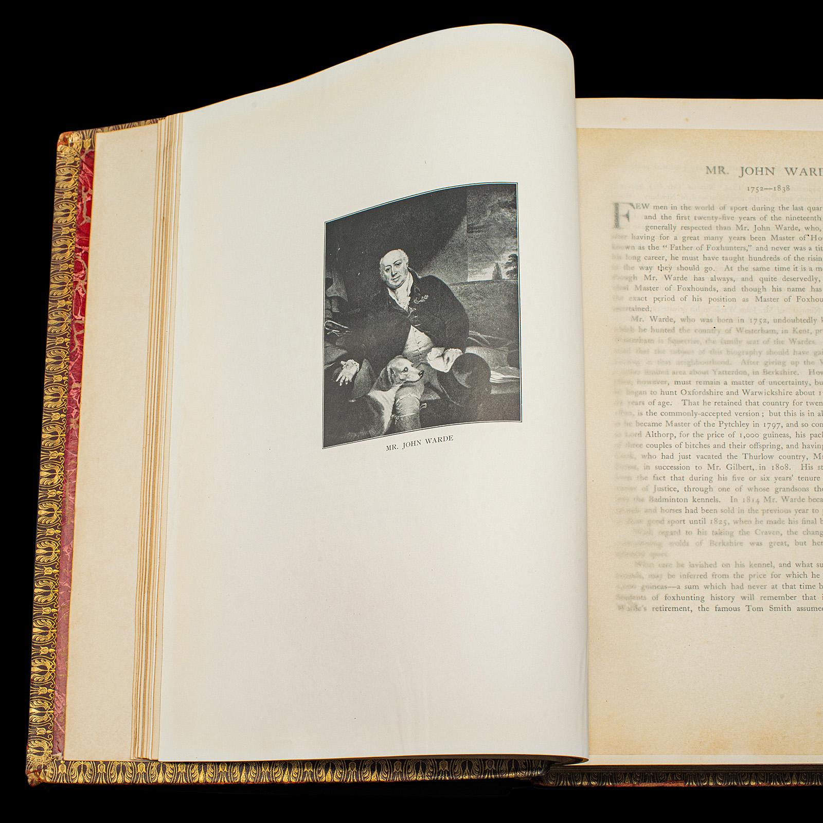 2 Vols Livre ancien, British Sports and Sportsmen, English, Sporting Reference Bon état - En vente à Hele, Devon, GB