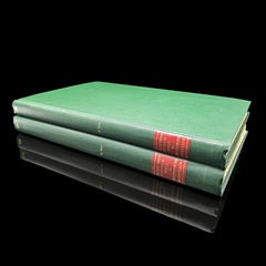 2 Vols Conjunto de Libros de Referencia Antiguos, Rotulorum Originalium, Registros Públicos, Latín
