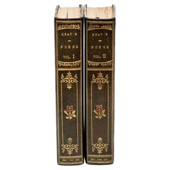 2 Volume. John Keats, The Poems of...