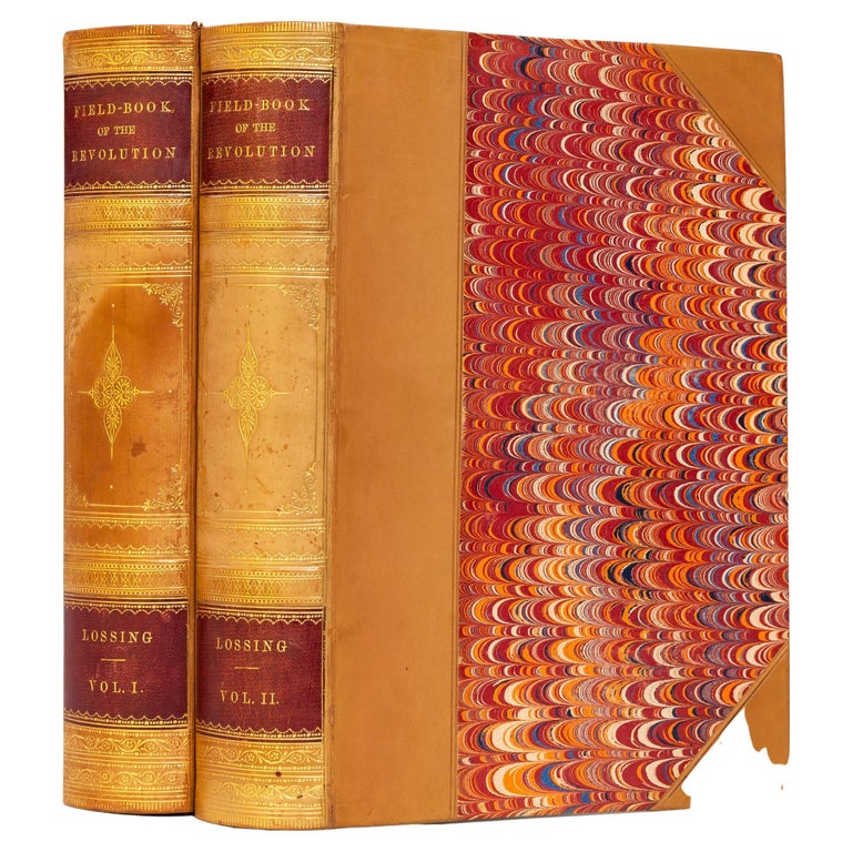 2 Volumes, Benson J. Lossing, The Pictorial Field Book of The