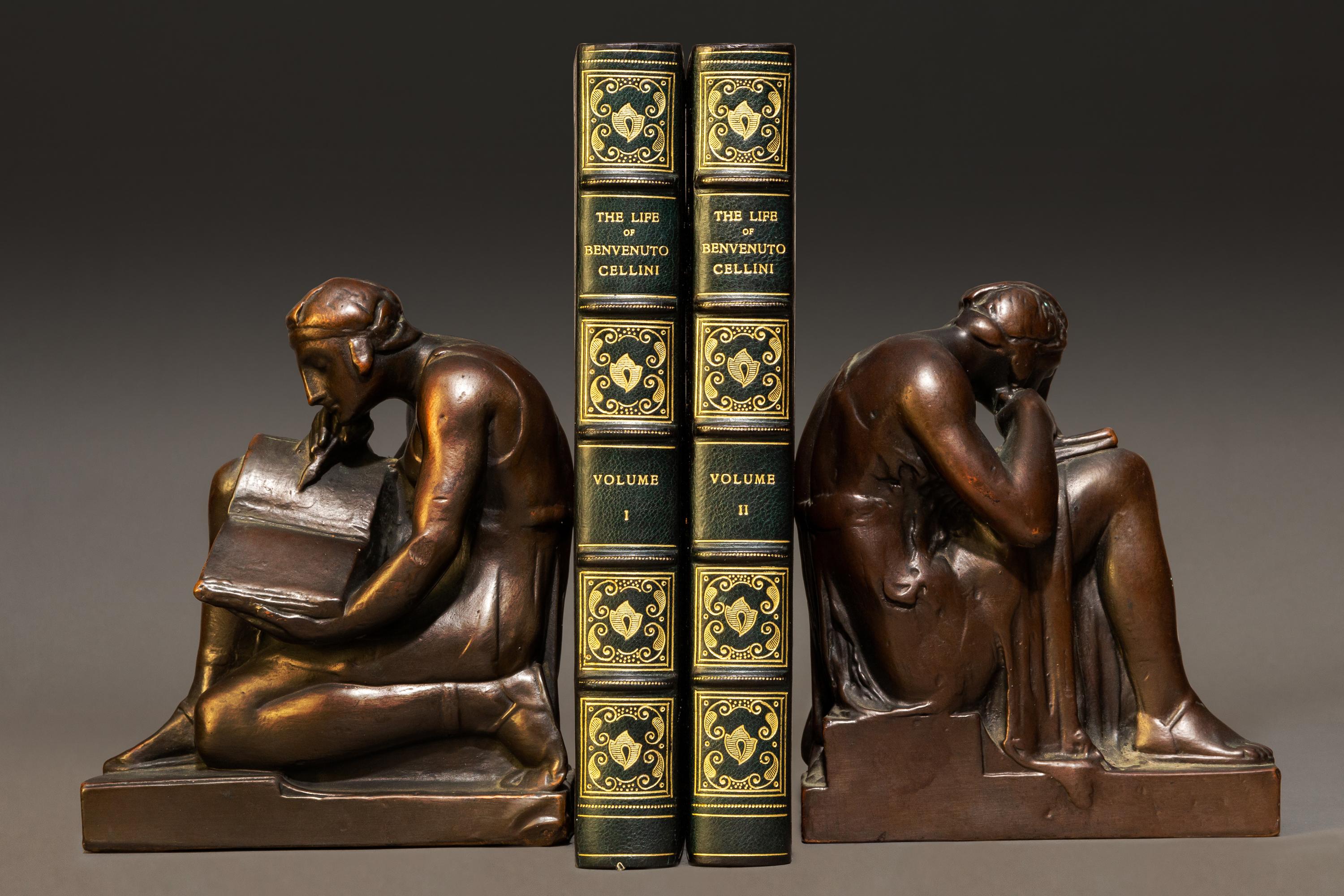 2 Volumes, Benvenuto Cellini, The Life In Good Condition In New York, NY