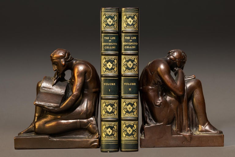 2 Volumes, Benvenuto Cellini, The Life In Good Condition For Sale In New York, NY