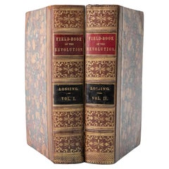 2 Volumes. B.J. Lossing, Pictorial Fieldbook of the Revolution.