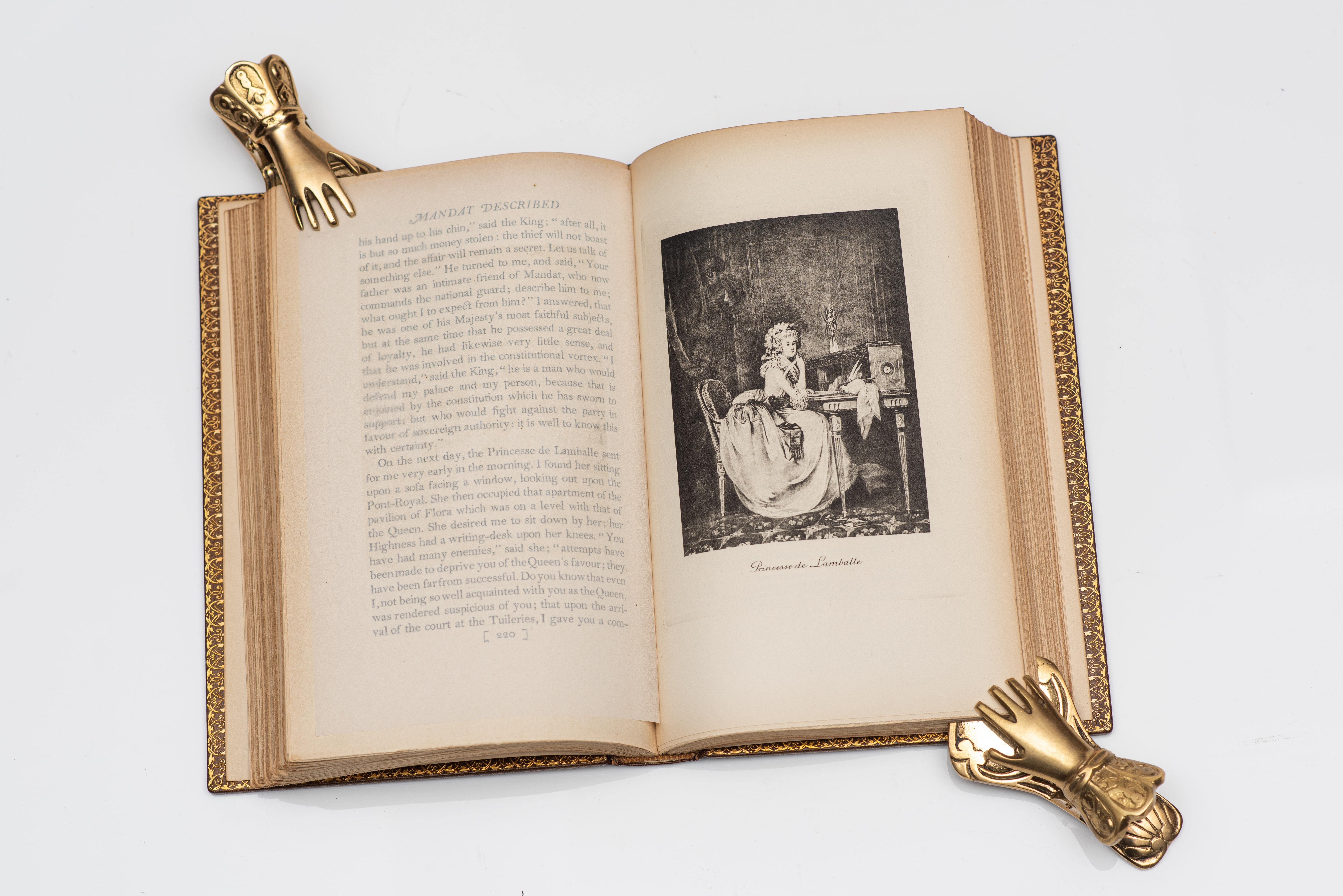 2 Volumes, Campan, Jeanne L.H. Memoirs Of The Private Life Of Marie Antoinette. In Good Condition For Sale In New York, NY