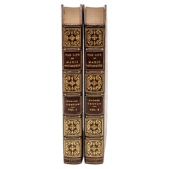 2 Volúmenes, Campan, Jeanne L.H. Memorias de la vida privada de Marie Antoinette.