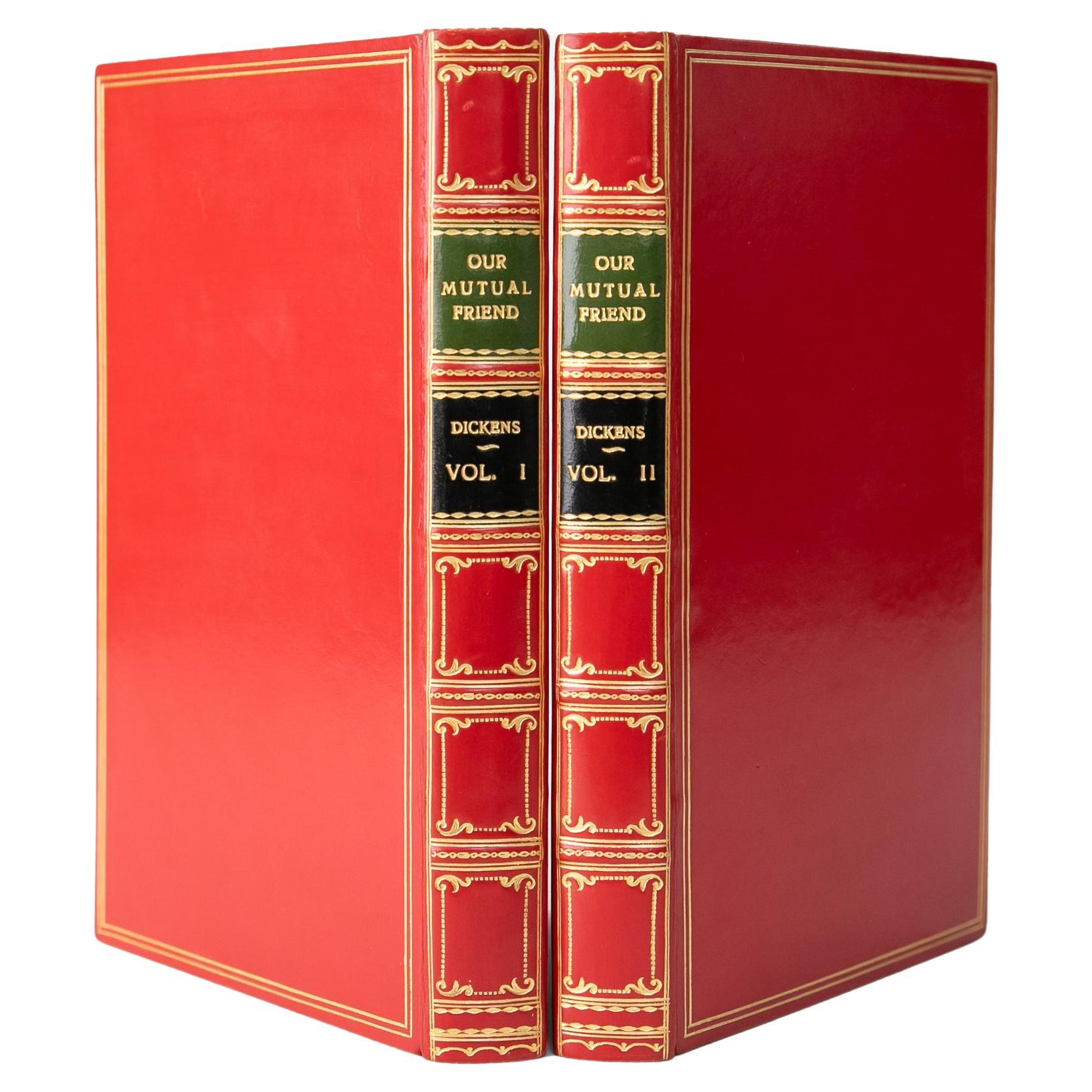 2 Volumes. Charles Dickens, Our Mutual Friend.