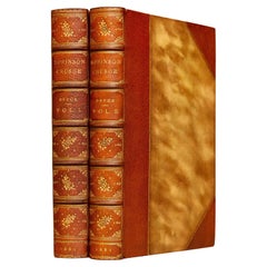 2 Volumes, Daniel DeFoe.Robinson Crusoe