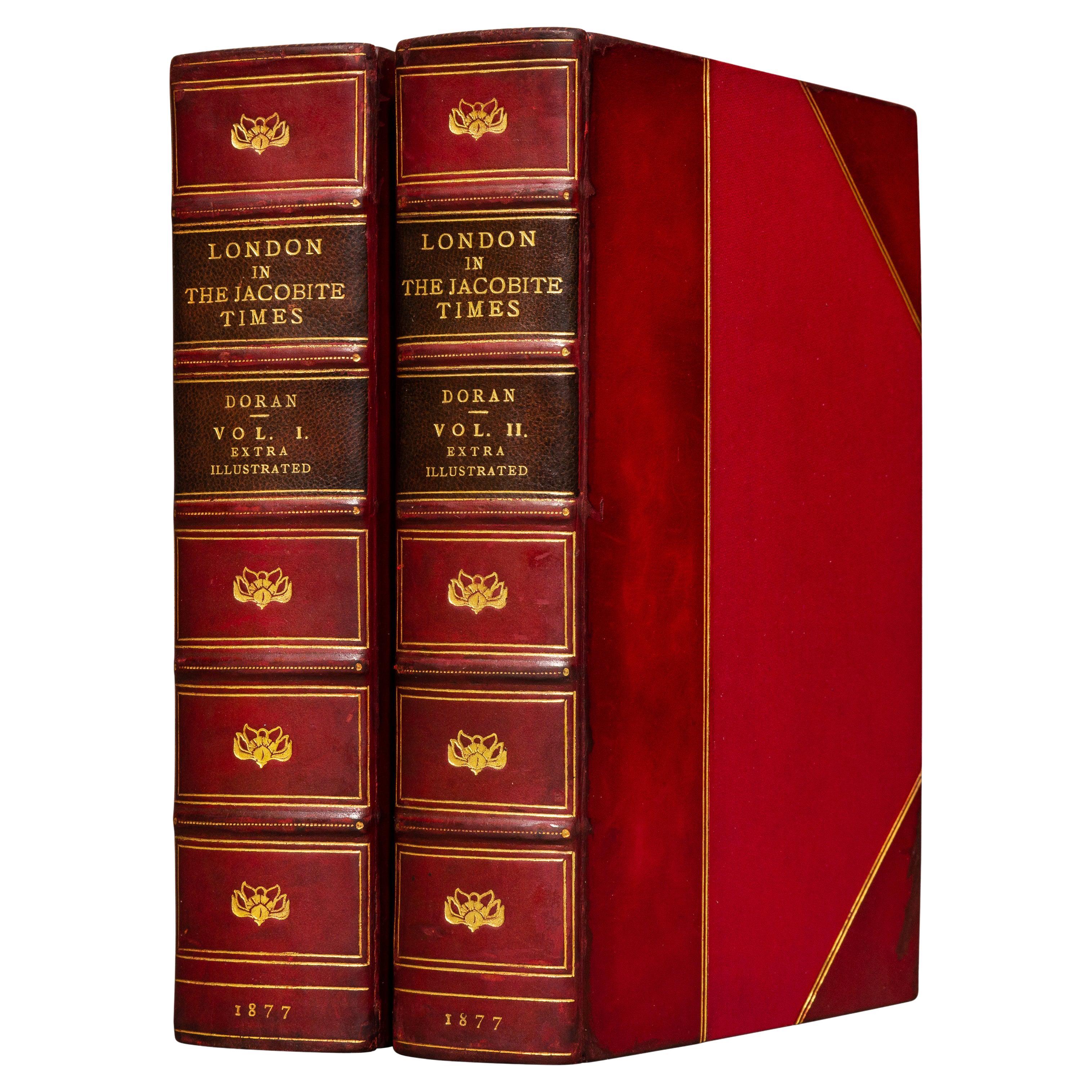2 Volumes, Dr. Doran, London in the Jacobite Times