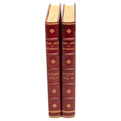 2 Volumes. Edward B. Lytton, The Last Days Of Pompeii.