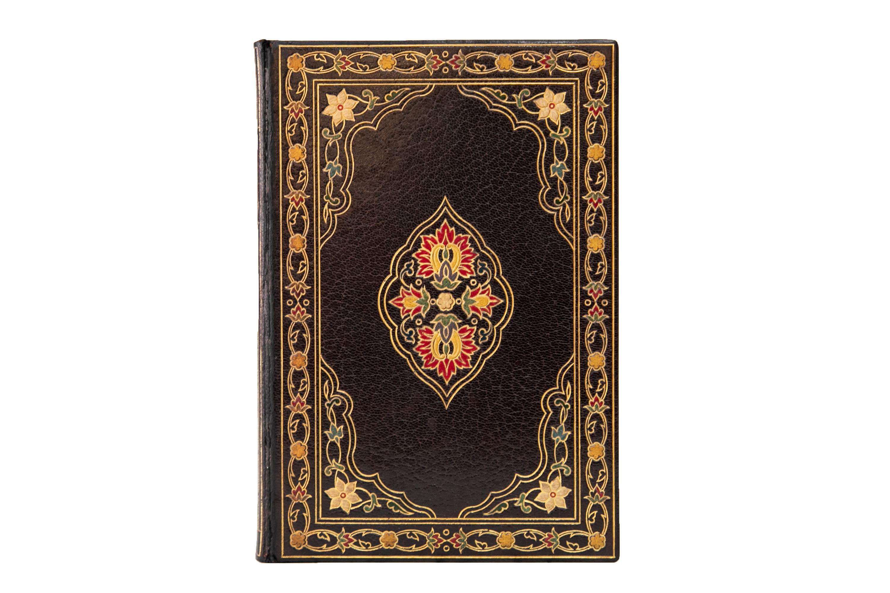 English 2 Volumes, Edward Fitzgerald, Rubáiyát of Omar Khayyám For Sale