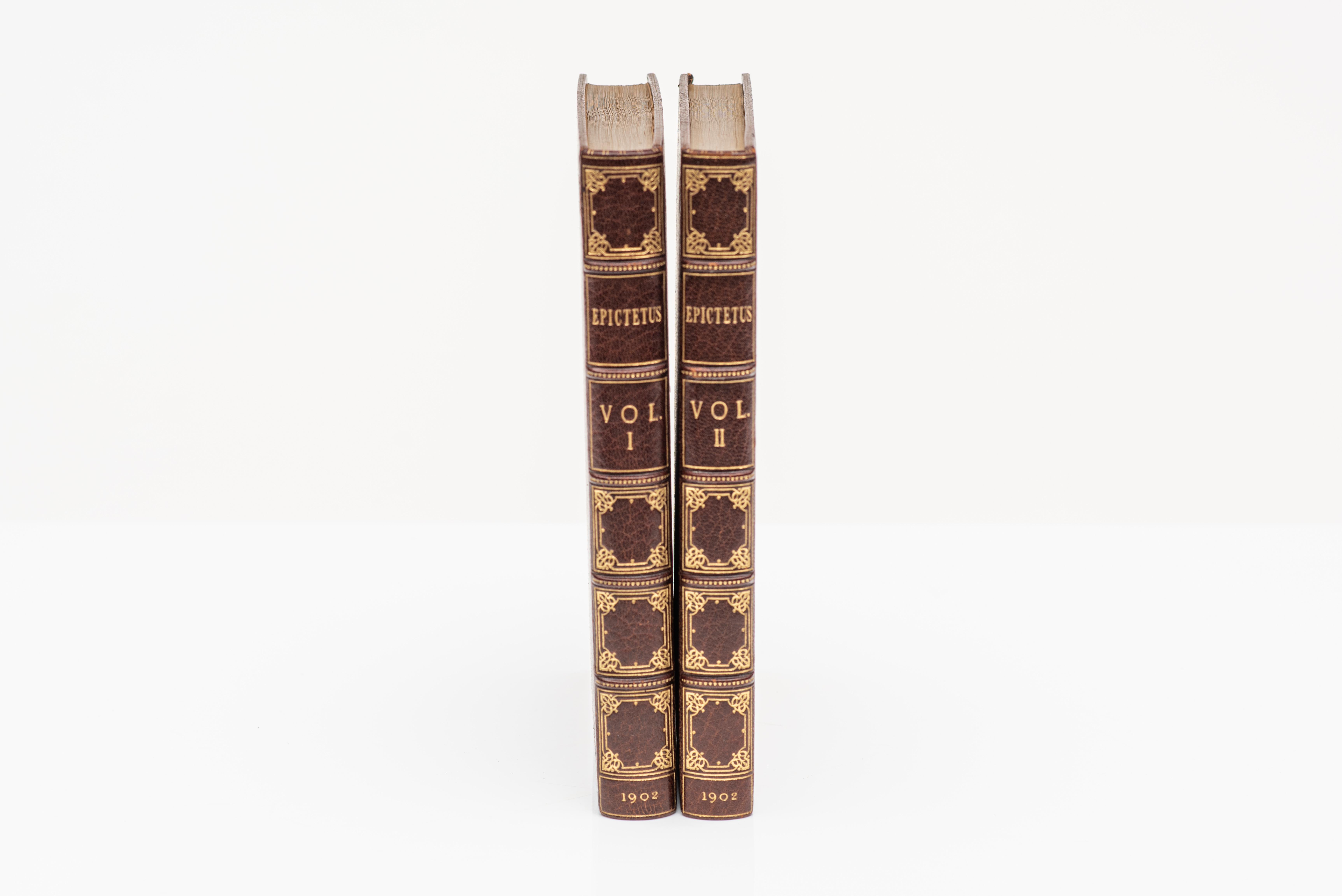 20ième siècle 2 Volumes. Épictète. The Discourses. en vente
