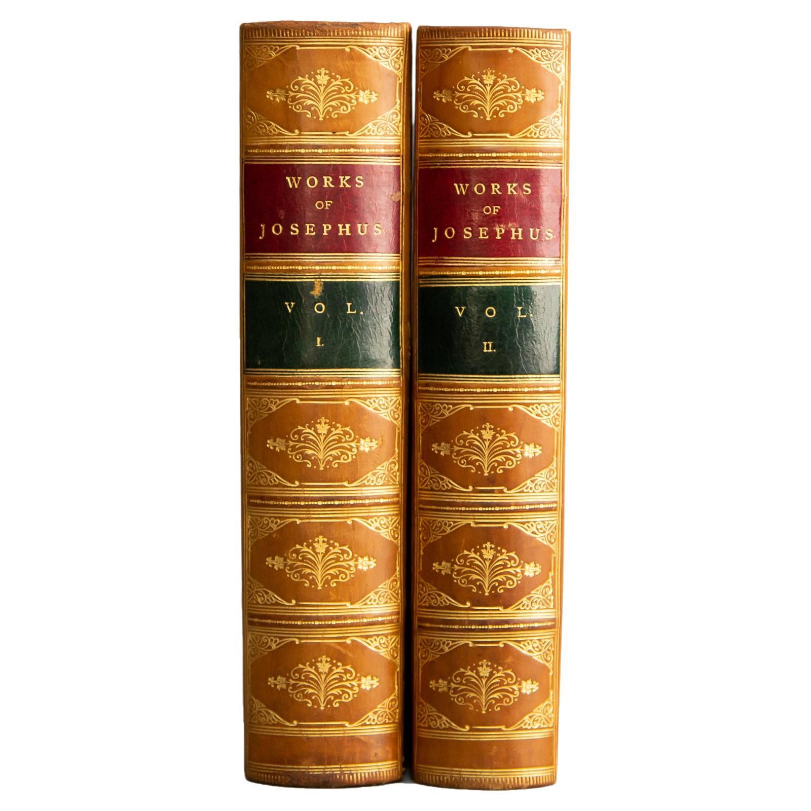 2 Volumes, Flavius Josephus, the Works of Flavius Josephus