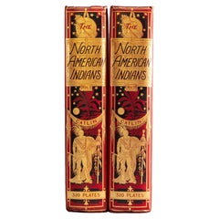 2 Volumes, George Catlin, North American Indians