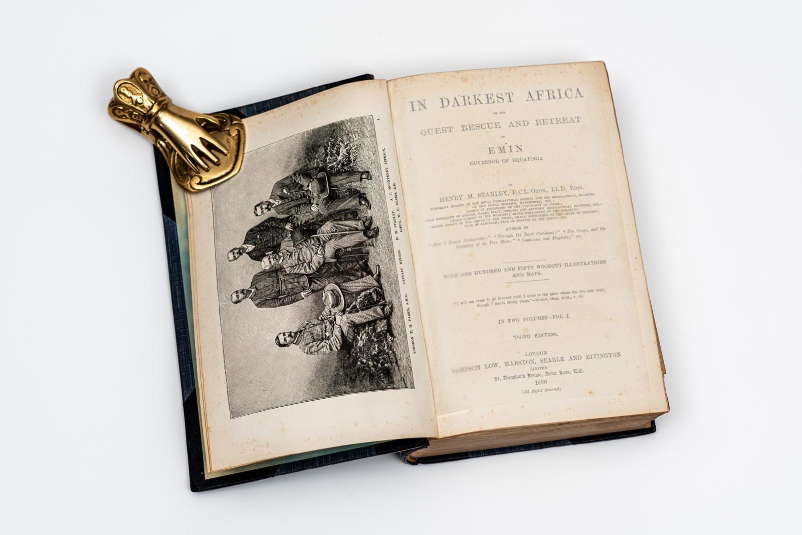 19th Century 2 Volumes. Henry M. Stanley, In Darkest Africa. For Sale