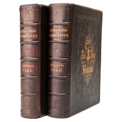2 Volumes. J.F. Schroeder, La vie et l'époque de Washington.