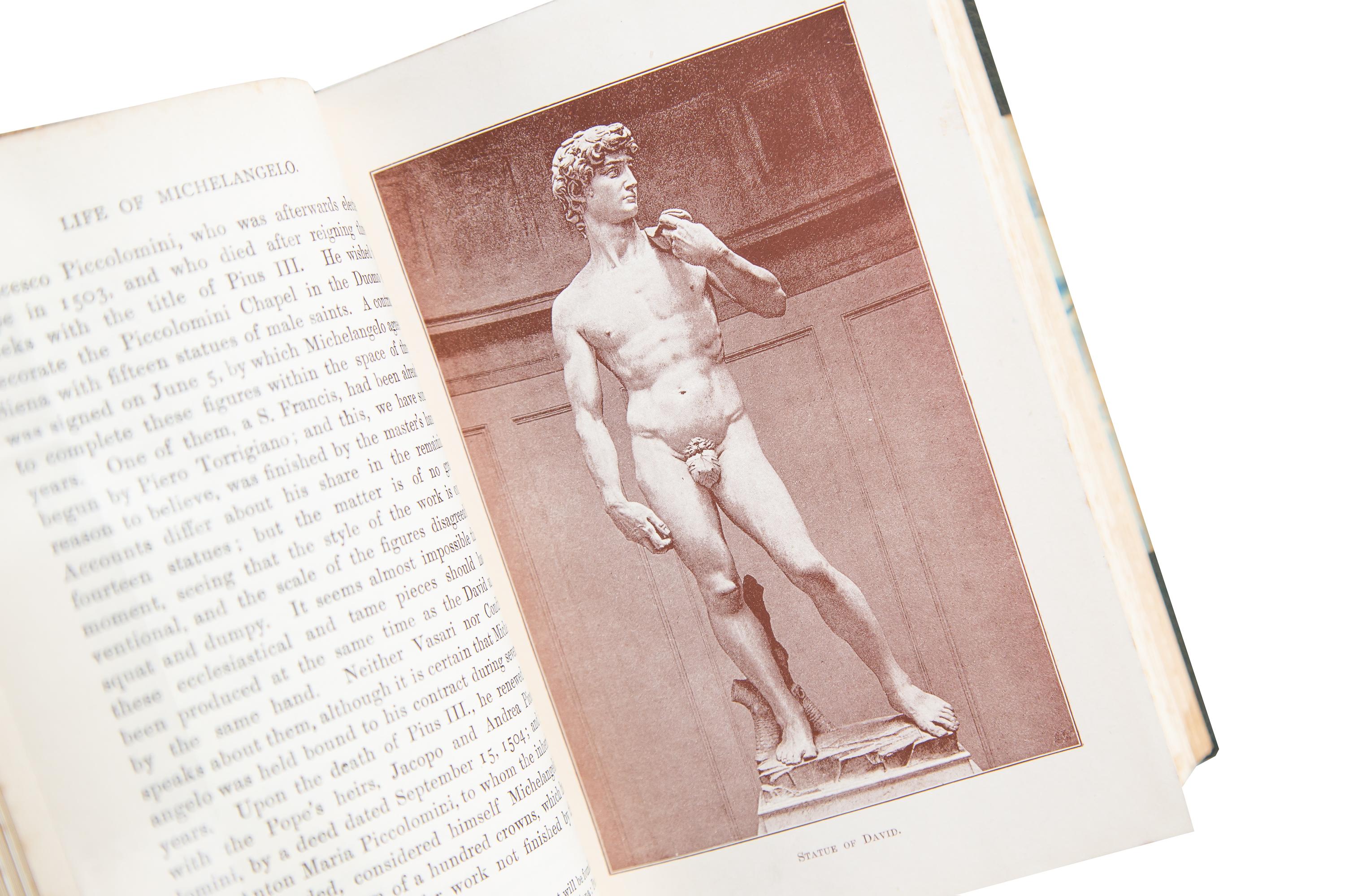 20th Century 2 Volumes. John Addington Symonds, The Life of Michelangelo Buonarroti