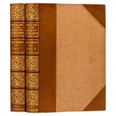 2 Volumes. John Ashton, Social Life in the Reign of Queen Anne