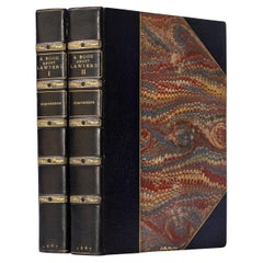 Antique 2 Volumes, John Cordy Jeaffreson, a Book about Lawyers