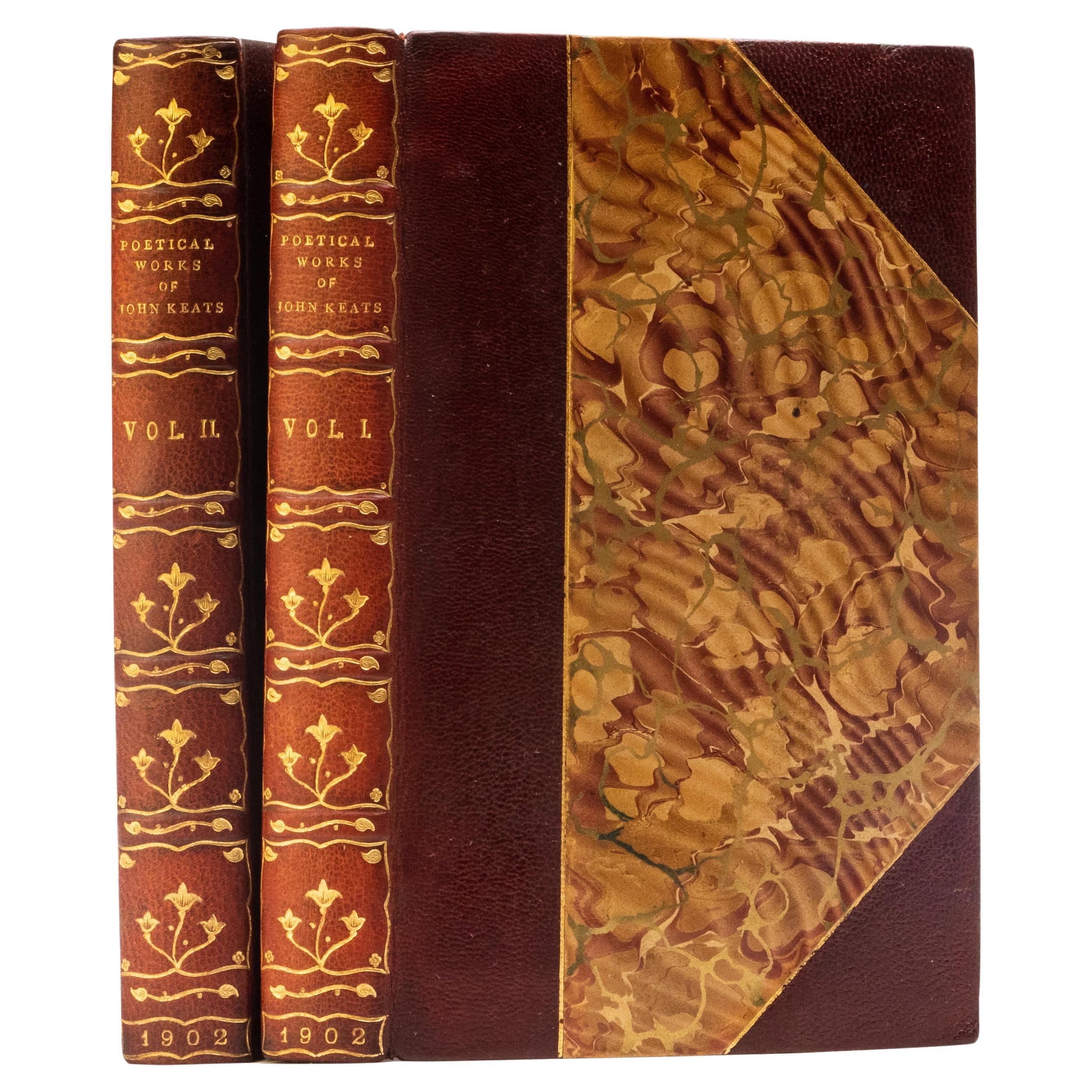 2 Volumes, John Keats, Poetical Works of John Keats