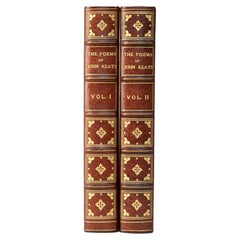 2 Volumes. John Keats, The Poems.