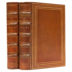 2 Volumes, John Marshall, The Constitutional Decisions.