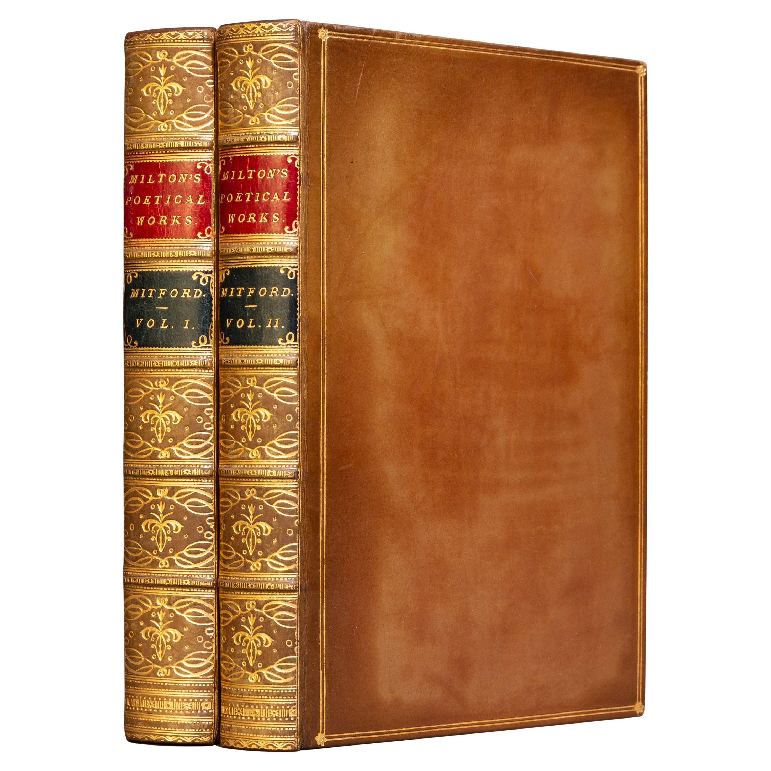 2 Volumes, John Milton, The Poetical Works