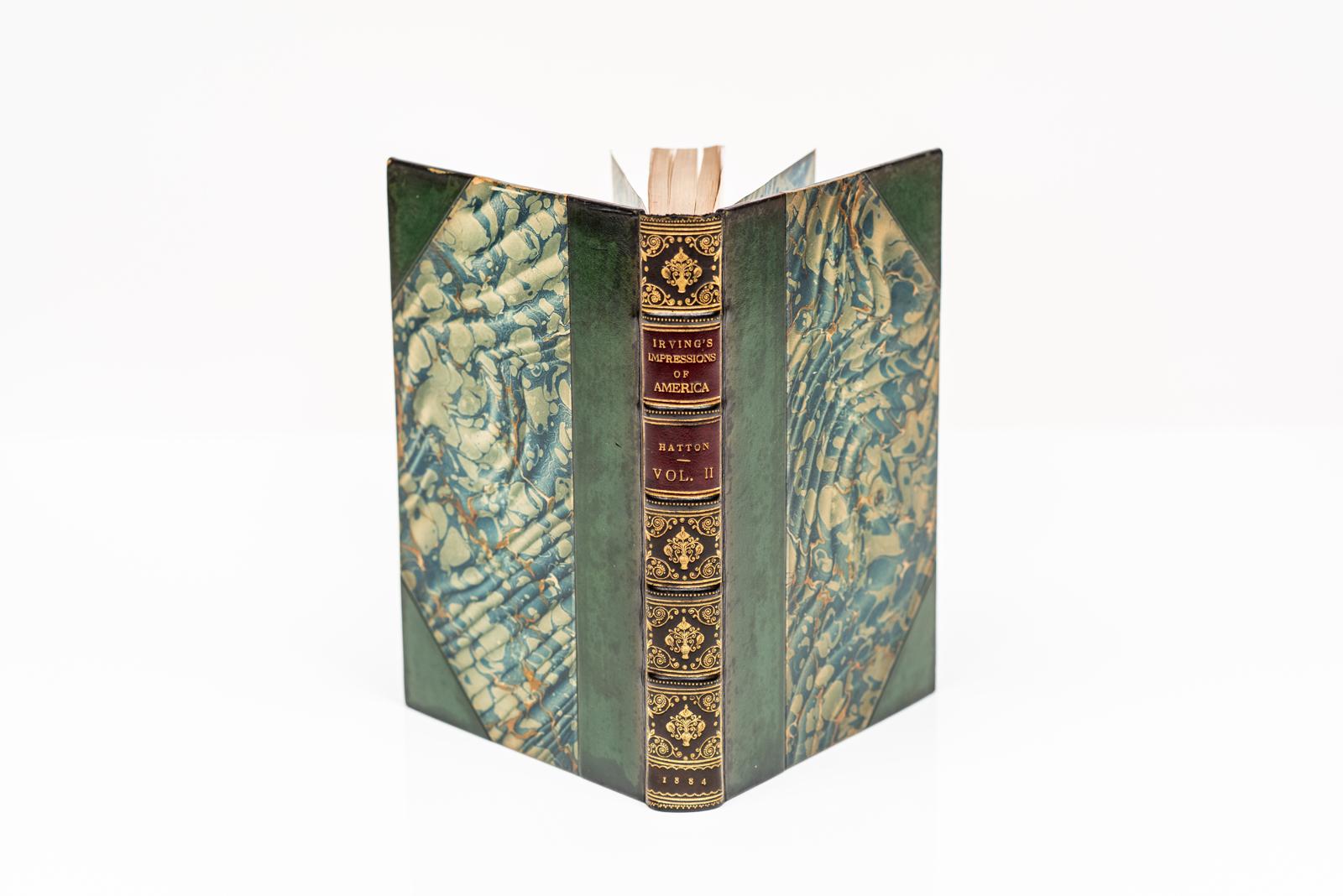Britannique 2 Volumes. Joseph Hatton, Henry Irving's Impressions of America en vente