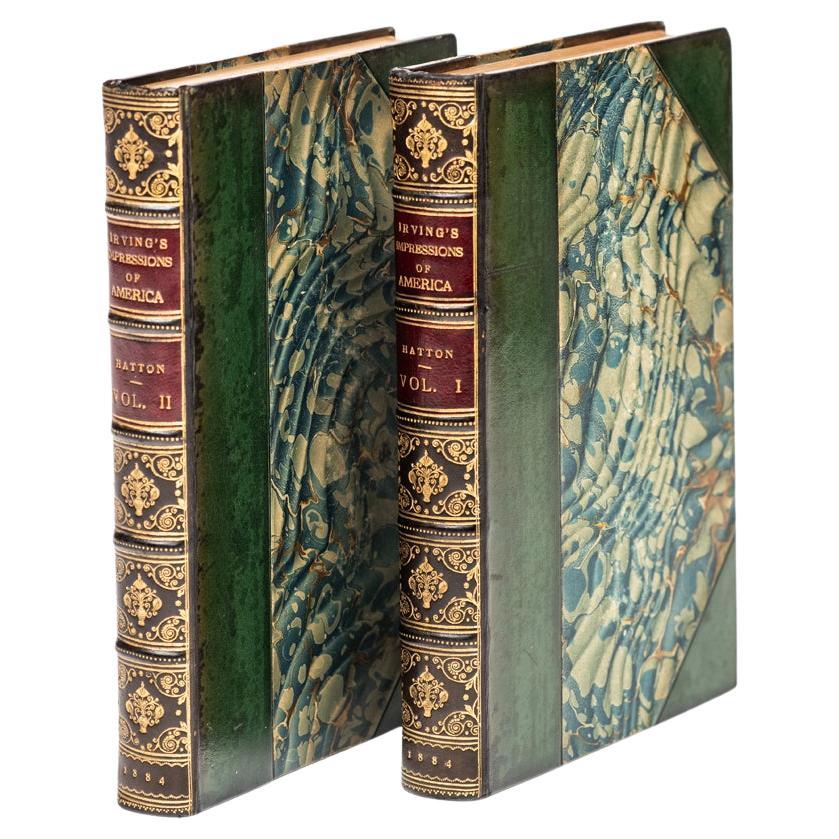 2 Volumes. Joseph Hatton, Henry Irving's Impressions of America.