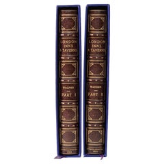 2 Volumes. Leopold Wagner, London Inns & Taverns
