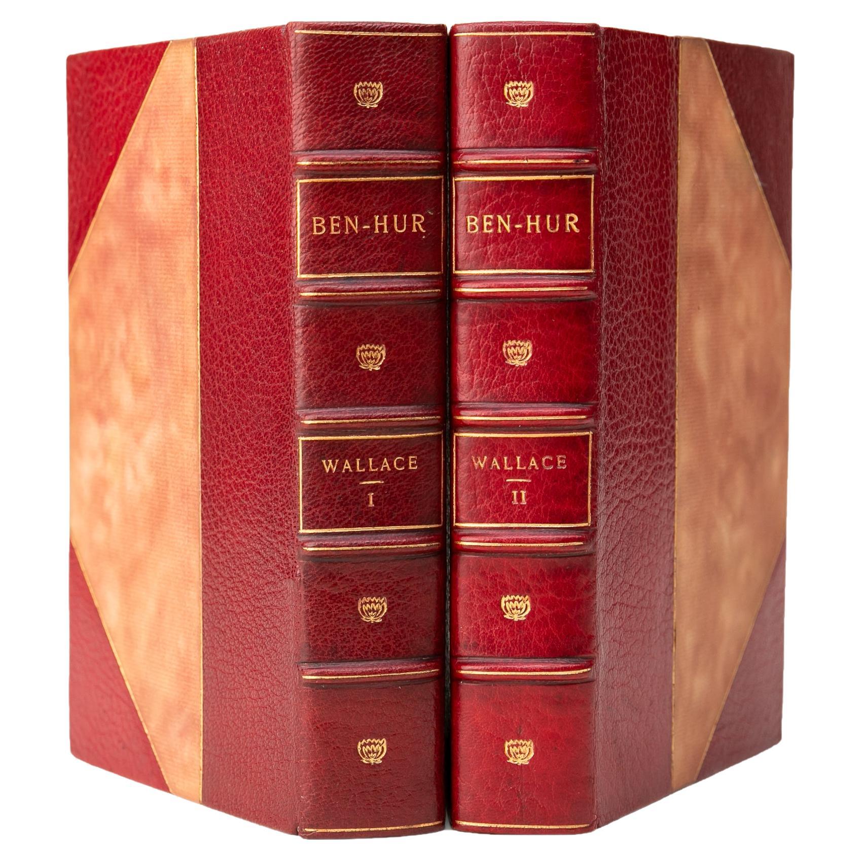 2 Volumes. Lew Wallace, Ben-Hur. For Sale