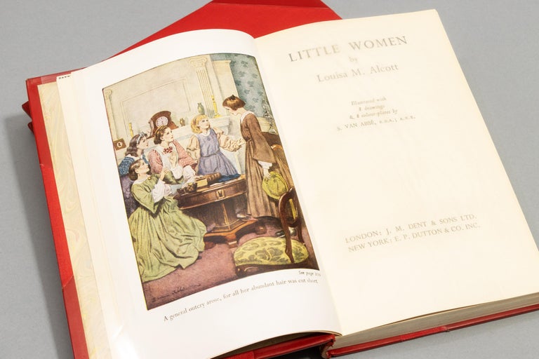 2 Volumes, Louisa M. Alcott. Little Women and Good Wives at 1stDibs