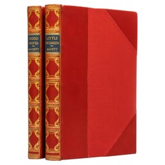 2 Volumes, Louisa M. Alcott. Little Women & Good Wives