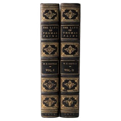 Antique 2 Volumes. Moncure Daniel Conway, The Life of Thomas Paine