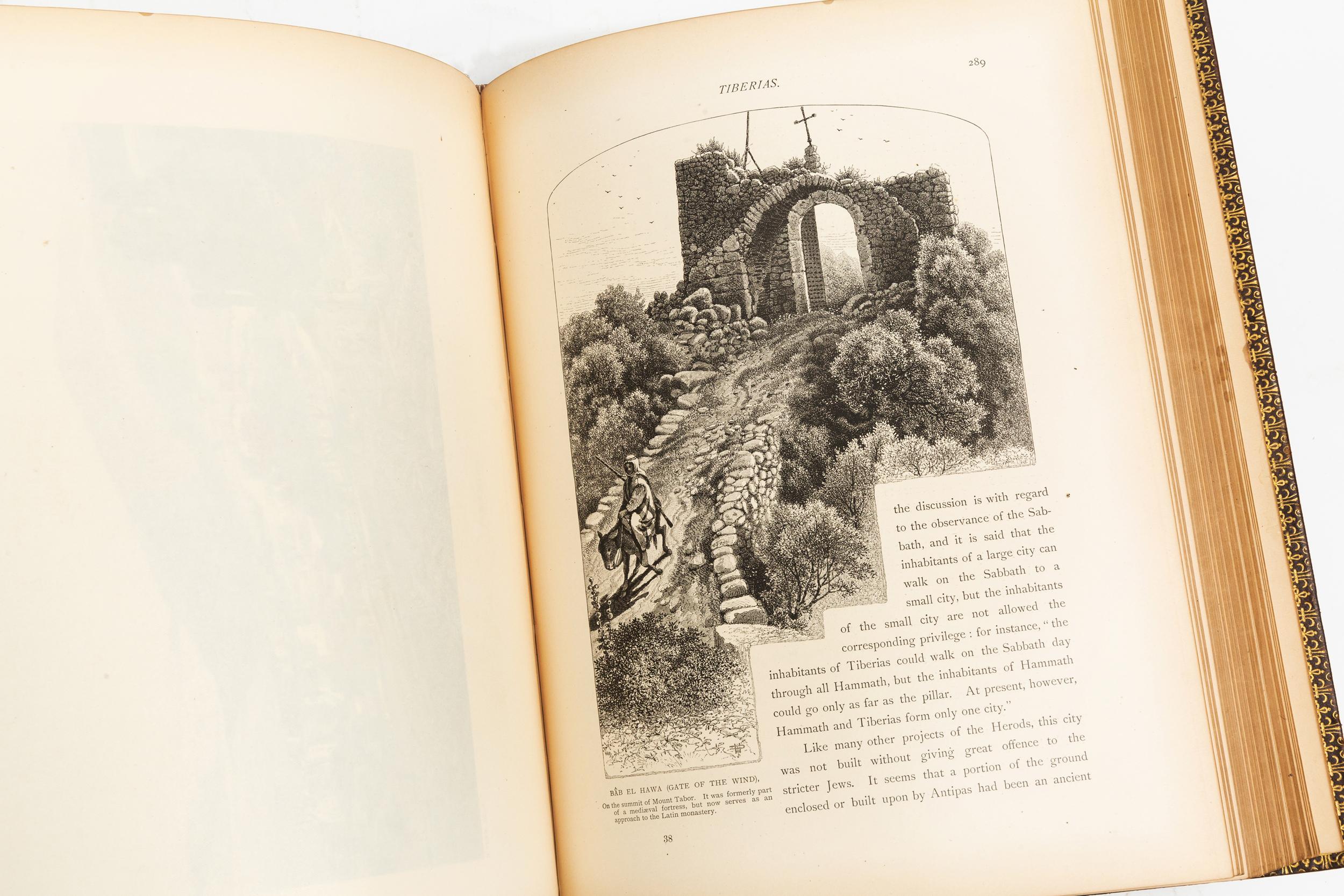19th Century 2 Volumes, Picturesque Palestine