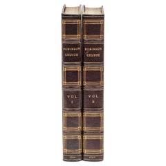 2 Volumes. Robert Louis Stevenson, Robinson Crusoe