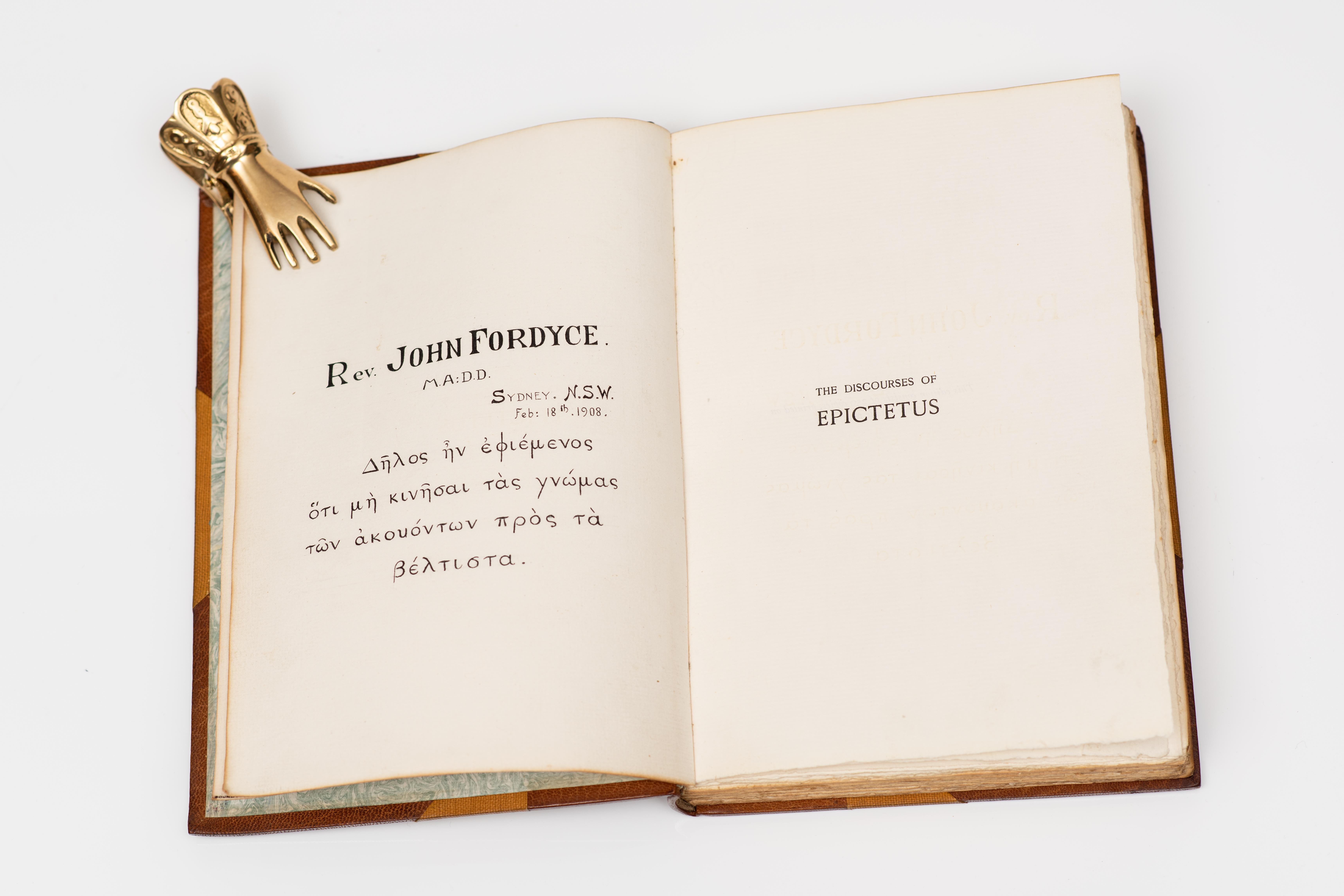 2 Bände. The Discourses of Epictetus. im Zustand „Gut“ im Angebot in New York, NY